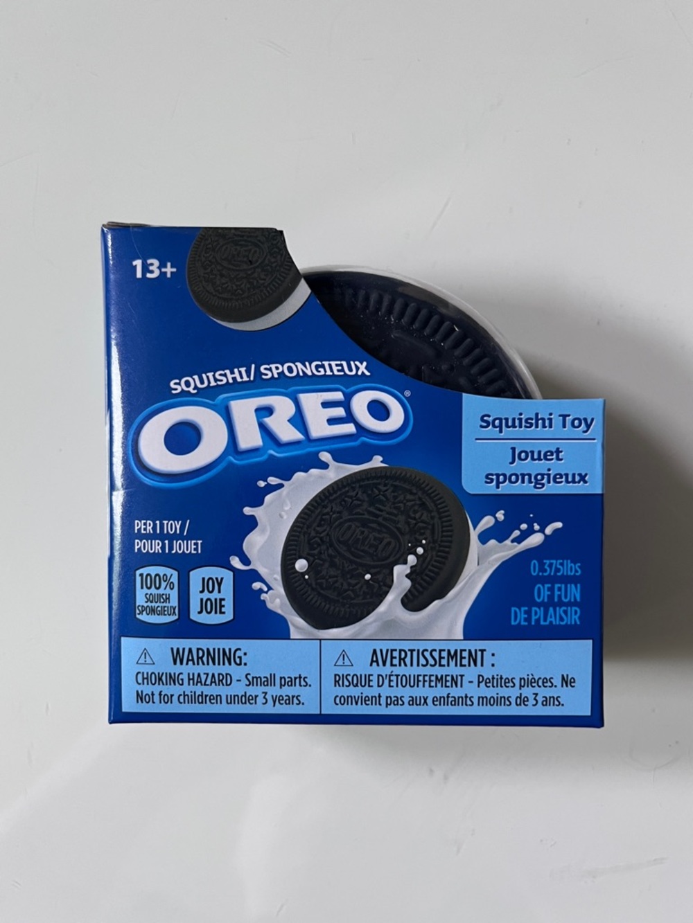 OREO Squishi Toy - Black White and Blue